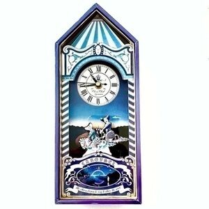 VINTAGE! Koji Murai Clown Museum Clock - Music Box!